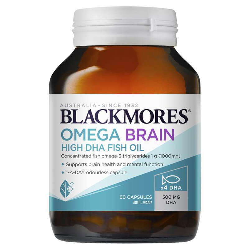 澳洲澳佳寶Blackmores-高濃度DHA健腦深海魚油