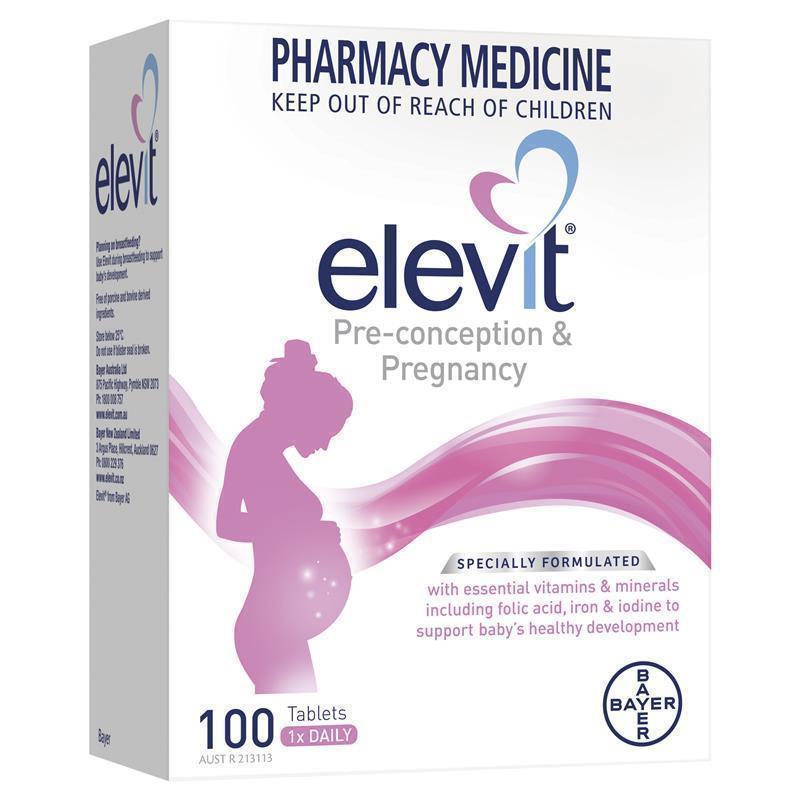 Elevit 愛樂維 孕婦備孕 女性複合維生素 準媽媽配方