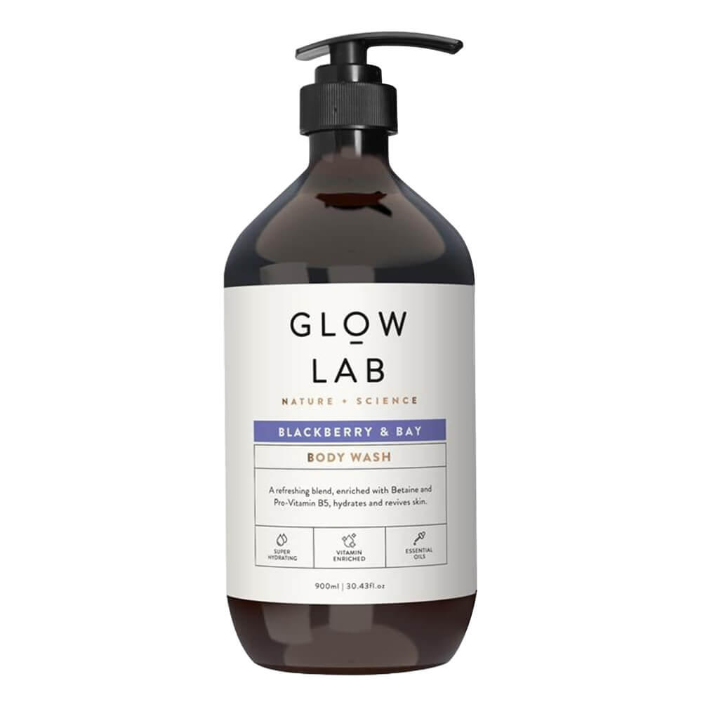 紐西蘭GLOW-LAB-黑莓月桂葉沐浴露