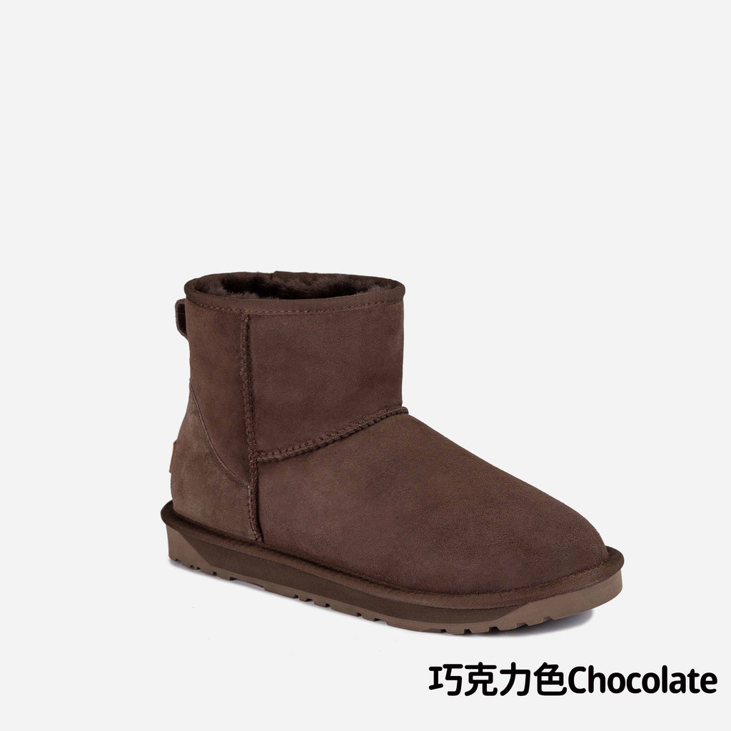 UGG-Classic-Mini-Boots-Chocolate