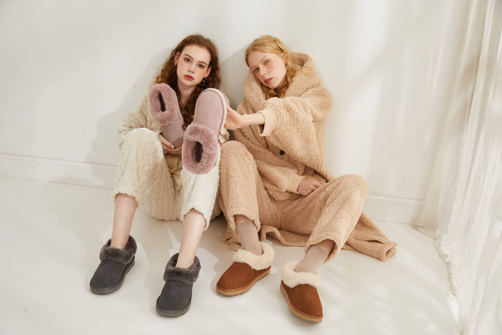 UGG-Slippers-Avery-Unisex-Premium-Sheepskin-Slippers