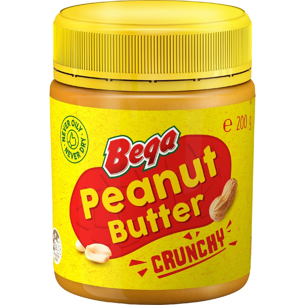Bega 花生醬顆粒 200g 正面包裝