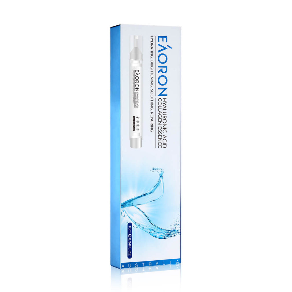 Eaoron水光針精華液10ml，玻尿酸與膠原蛋白高效保濕亮膚精華，澳洲原裝包裝圖