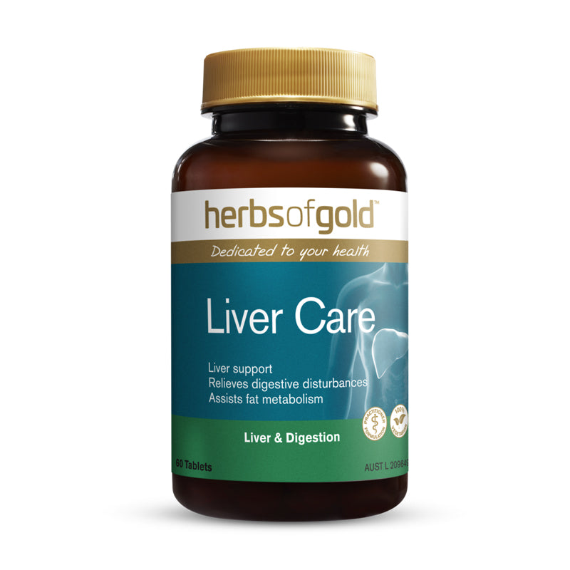 Herbs of Gold 護肝膠囊 Liver Care 60粒 澳洲原裝 肝臟保養 - 袋鼠島澳洲代購