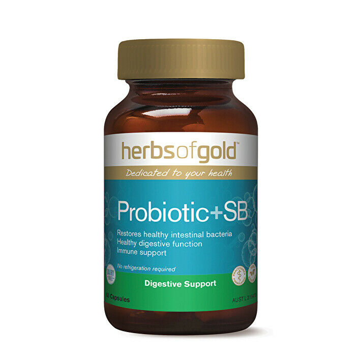 Herbs of Gold 益生菌+SB Probiotic+SB 60粒 高穩定益生菌膠囊產品照