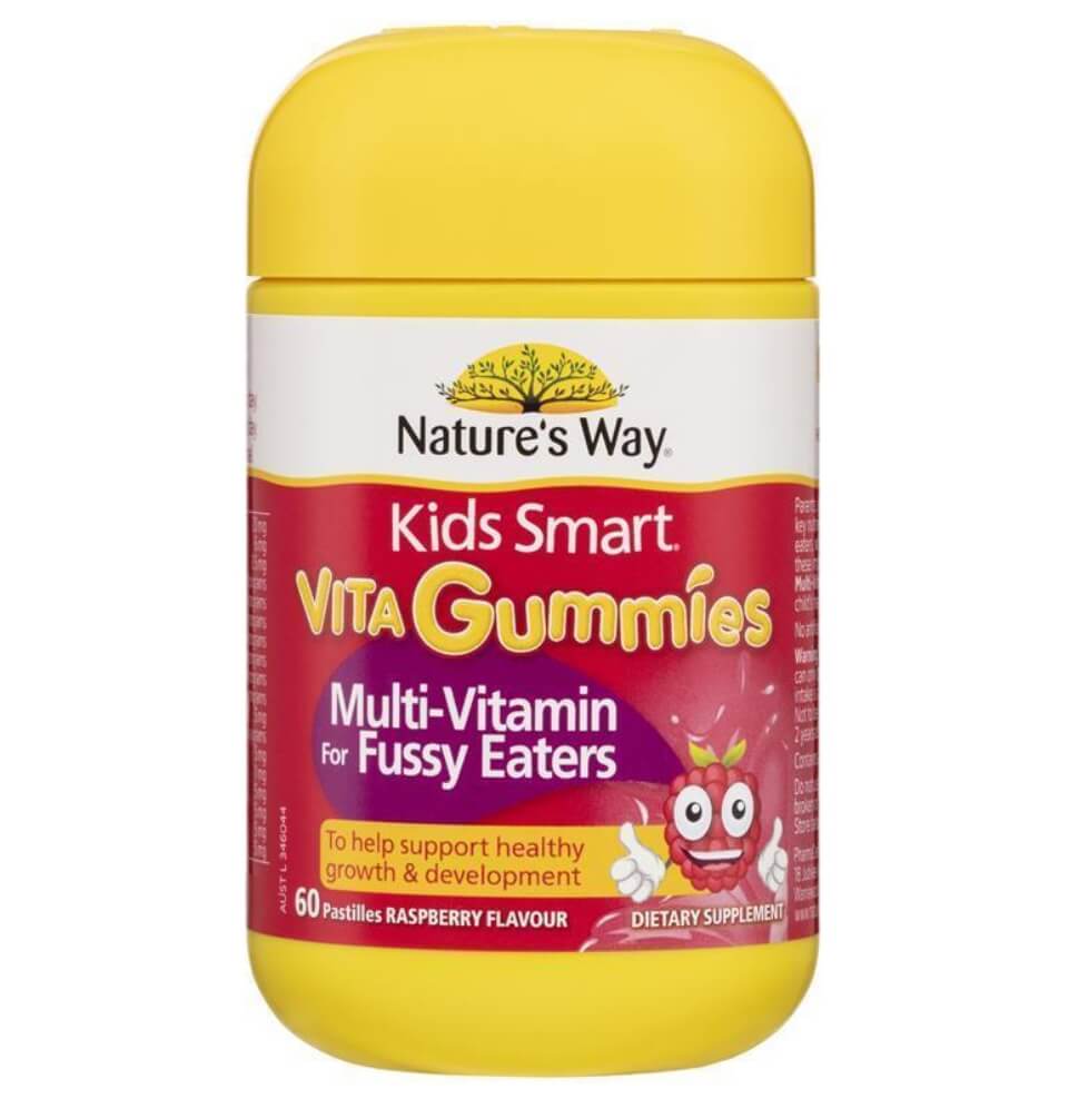 Nature's Way Kids Smart 綜合維他命挑食軟糖正面包裝圖