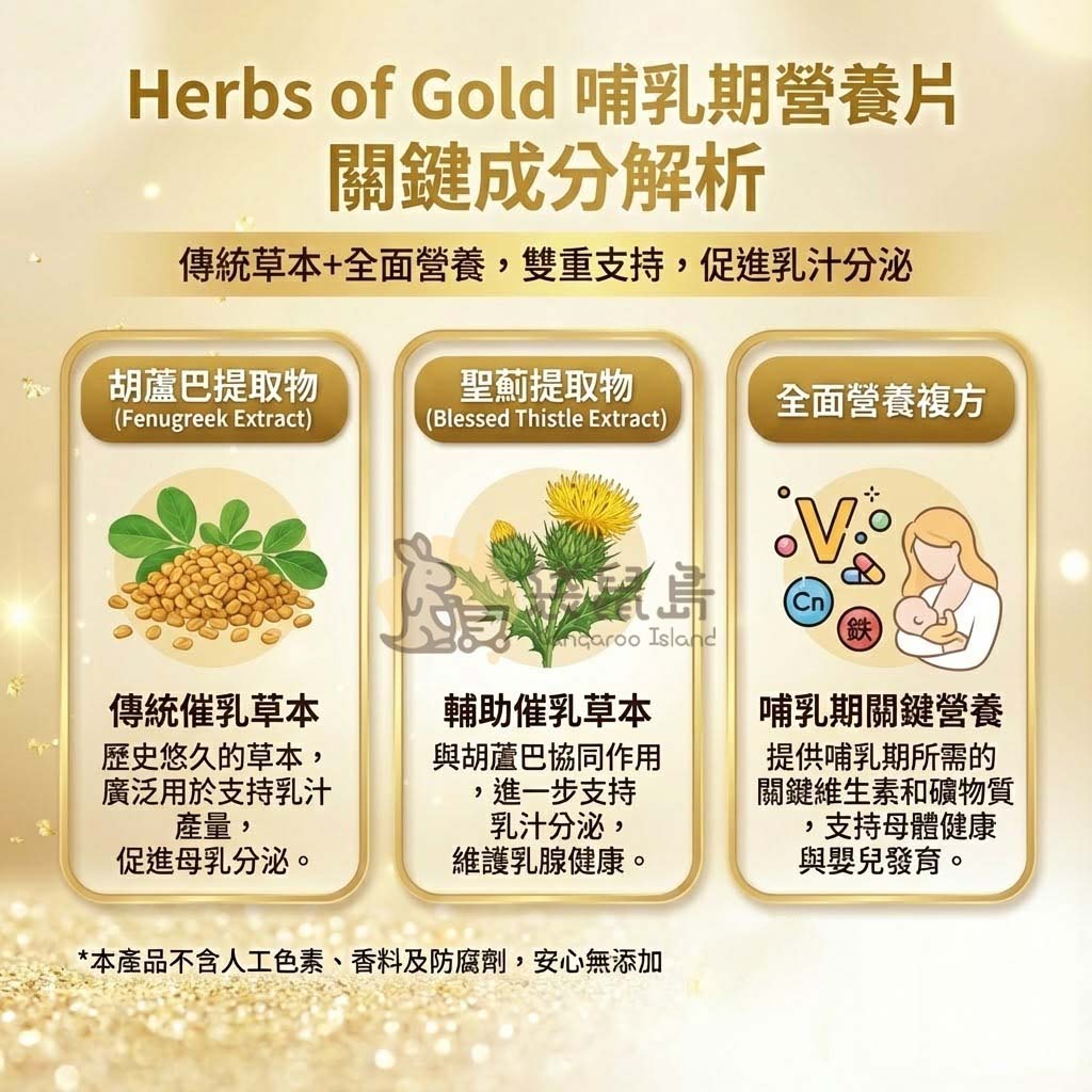 關鍵成分解析 葫蘆巴提取物 聖薊 全面營養複方 補鐵維生素