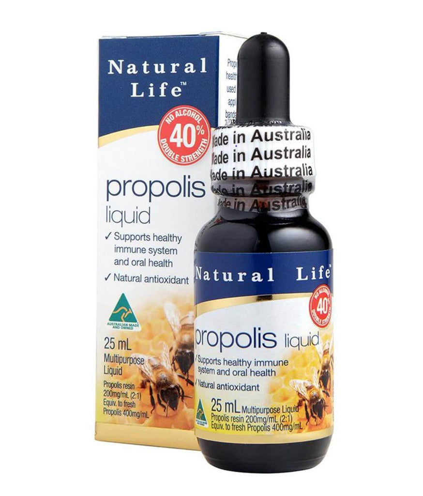 Natural Life 澳洲蜂膠滴劑 40%高濃度 25ml 無酒精配方