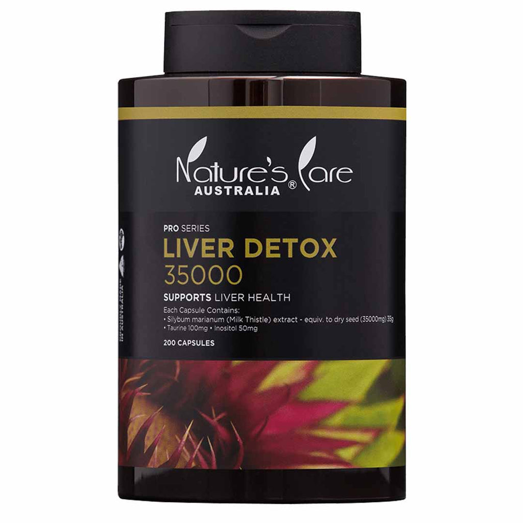 Nature's Care Pro 澳洲黑金系列 護肝膠囊 35000mg 200粒 正面瓶身