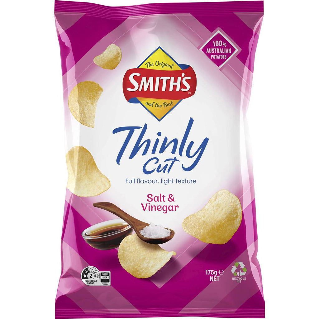 Smith's 洋芋片 海鹽香醋口味正面包裝