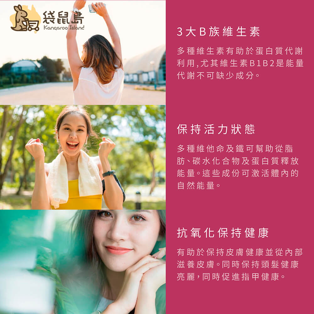 Swisse 女性綜合維他命含B群，幫助代謝、保持活力與抗氧化護膚