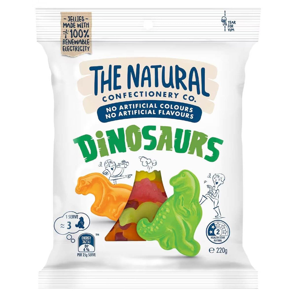 The Natural 澳洲恐龍造型軟糖 220g - 無人工色素香料包裝