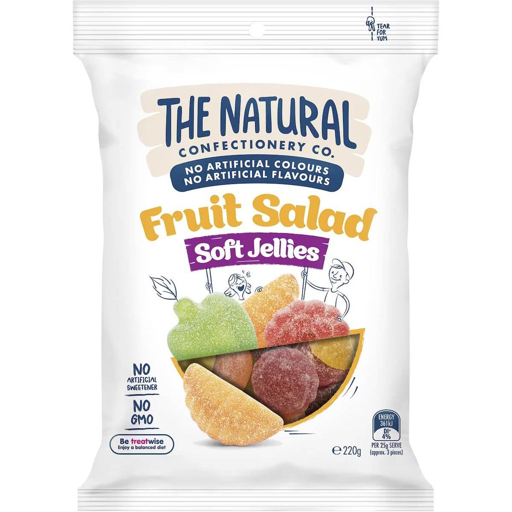 The Natural 水果沙拉軟糖正面包裝 220g