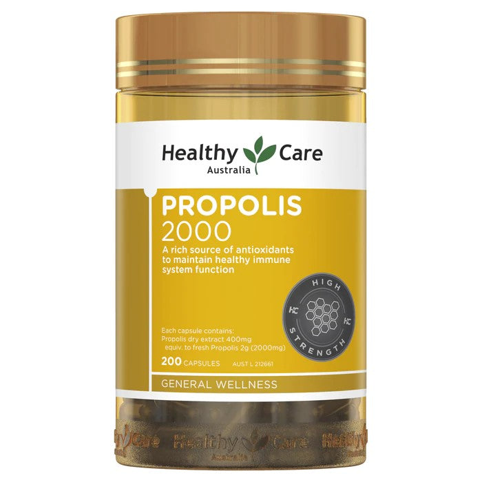 澳洲 Healthy Care 蜂膠 2000mg 主圖